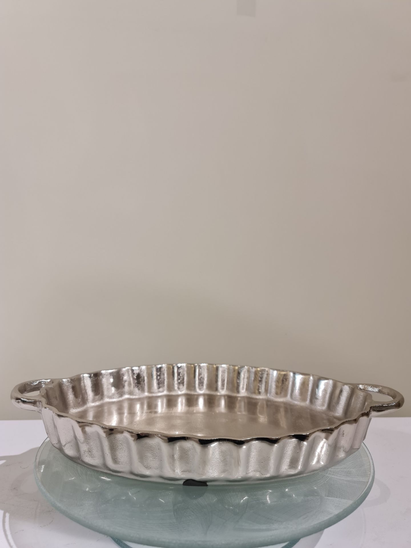 ظرف سرو بیضی بزرگ