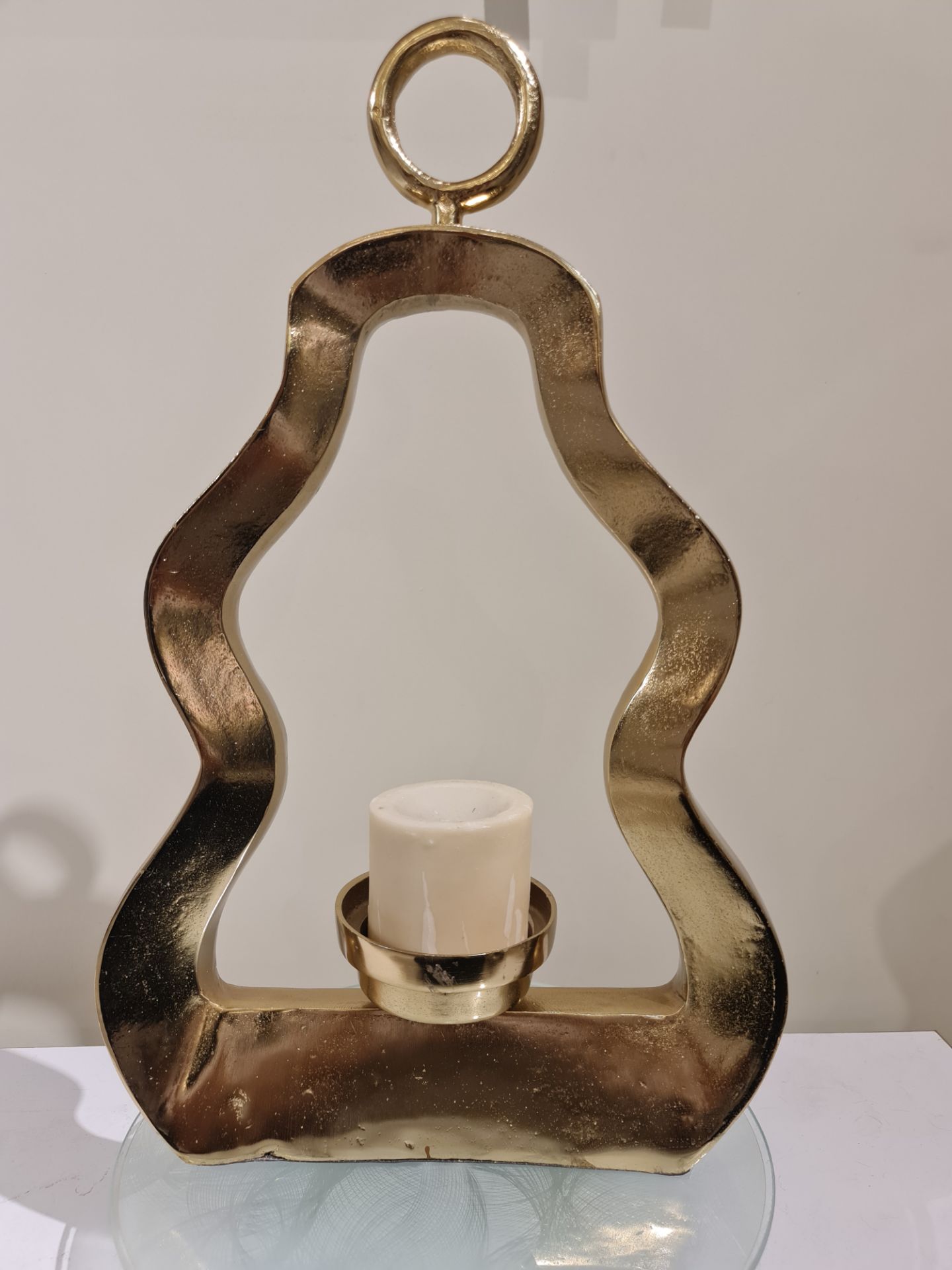 شمعدان دکوراتیو طرح منحنی